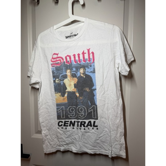 Boyz N The Hood Other - Boyz n the Hood Men's White South Central LA 1991 Graphic Tee S/P Cotton